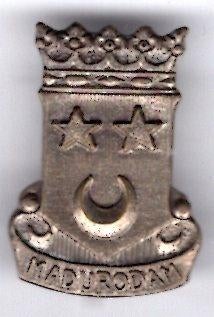 Madurodam zilverkleurig wapen broche ( N_061 ), Verzenden, Nieuw, Stad of Land, Speldje of Pin