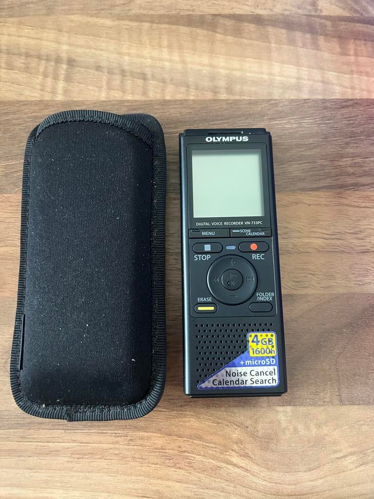 Olympus digitale voicerecorder VN-733PC, Ophalen of Verzenden, Nieuw
