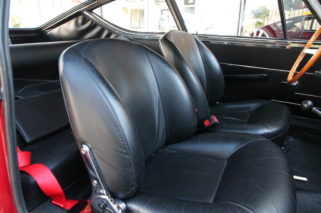 Lancia FULVIA SPORT 1.3 Zagato serie 1 (bj 1968), Lederen bekleding, Zwart, Overige carrosserieën, Leder