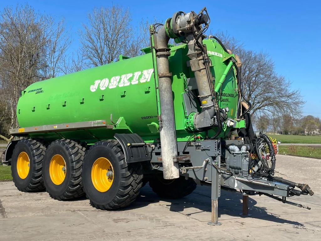 Joskin Euroliner Green 26000 TRM 26 m3 giertank Vacuumtank, Overige, Gewasbescherming en Bemesting