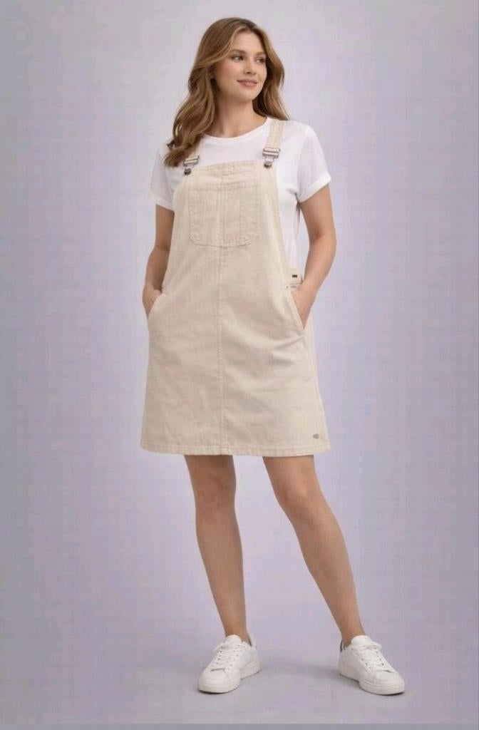 Beige tuinrok/ jurk Pull&Bear – maat L, Kleding | Dames, Jurken, Maat 38/40 (M), Beige, Ophalen of Verzenden, Zo goed als nieuw