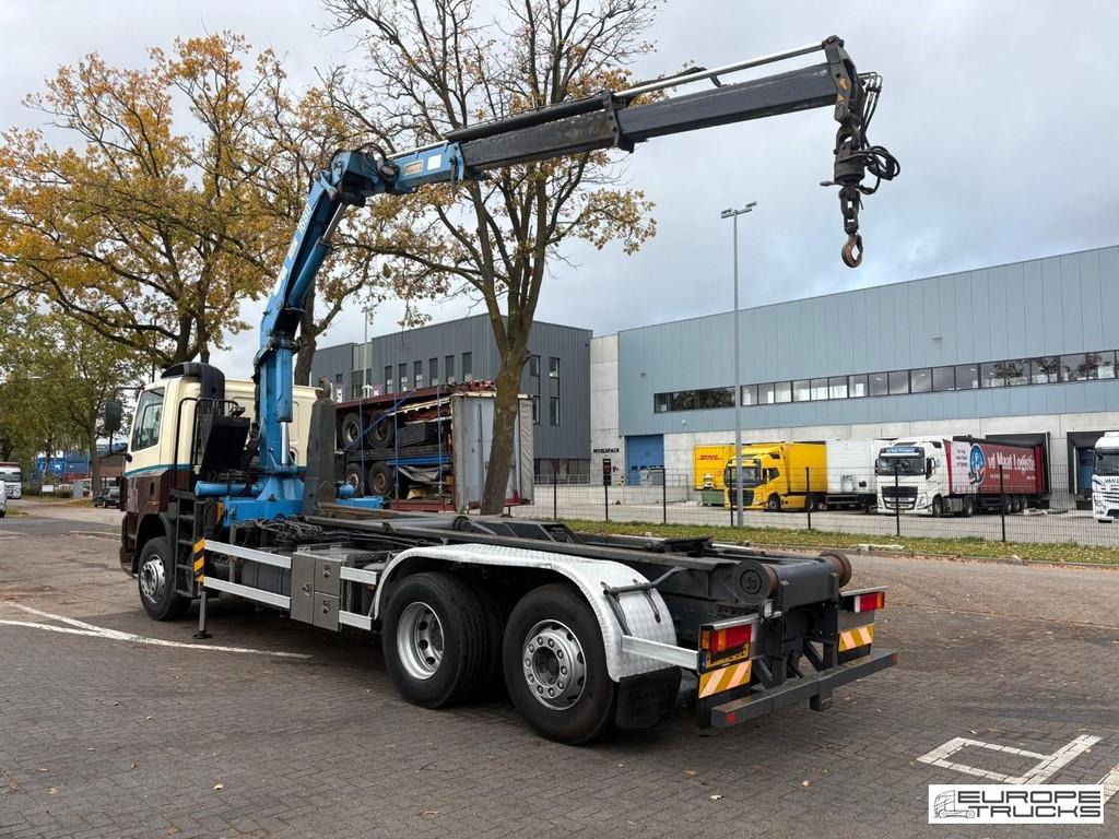 DAF CF85.340 Steel/Air - NL Truck - Euro 3 - HMF1680 Crane T, Auto's, Vrachtwagens, Overige kleuren, Bedrijf, Diesel, 2 stoelen