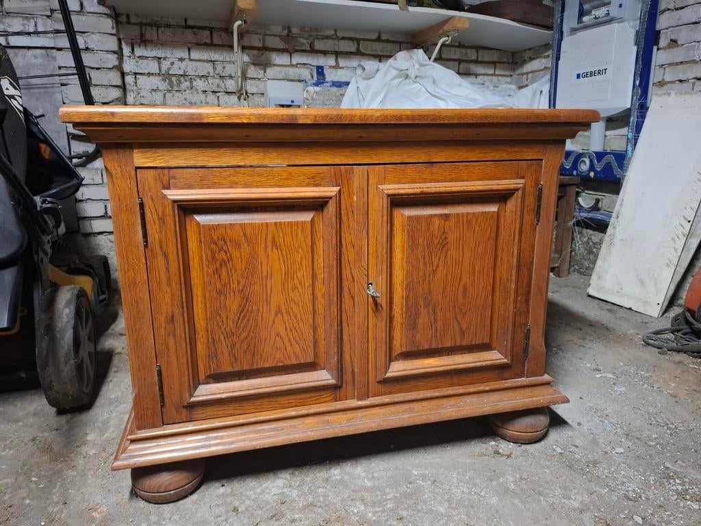 Antiek houten kastje, Ophalen of Verzenden, Gebruikt, 25 tot 50 cm, 50 tot 100 cm