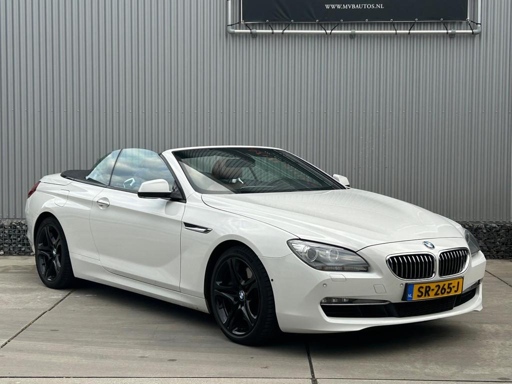 BMW 6-serie Cabrio 650i High Executive, 360 camera, night vi, Automaat, Euro 5, Achterwielaandrijving, Gebruikt