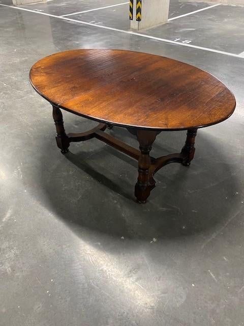 tafel, Huis en Inrichting, Tafels | Eettafels, Ophalen, Gebruikt, 200 cm of meer, 50 tot 100 cm