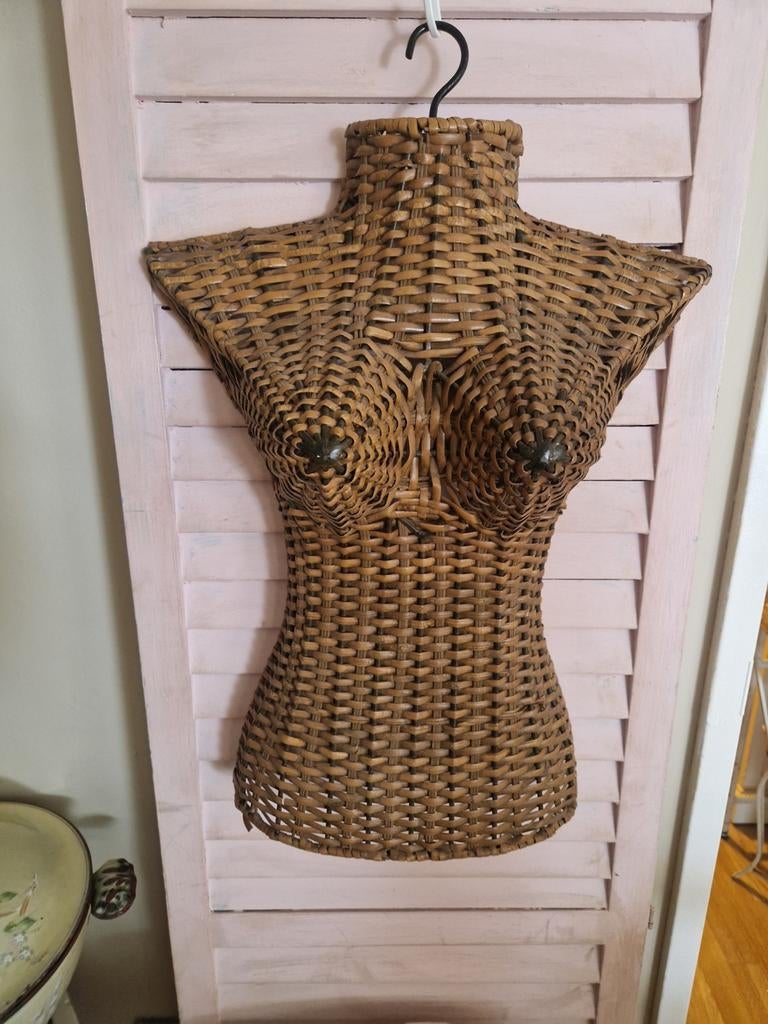 Brocante wand torso, Ophalen of Verzenden