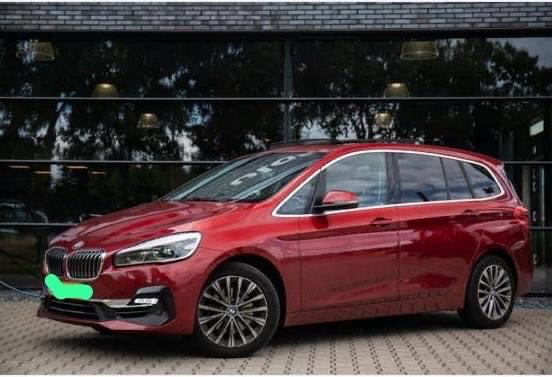 BMW 2-Serie Gran Tourer 218i 140pk 7p. Aut 2018 Rood, Auto's, BMW, 2-Serie Gran Tourer, Bruin, Particulier, 3 cilinders