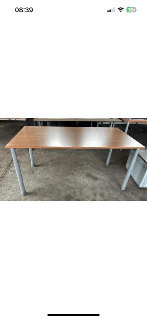 Tafel 80x160 cm, Ophalen, Gebruikt, 50 tot 100 cm, 150 tot 200 cm