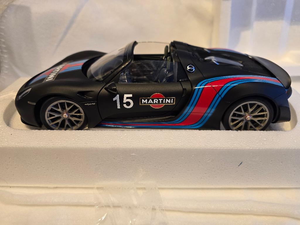 Porsche 918 Spyder 1/18 Autoart, Ophalen of Verzenden, Nieuw, Auto, Autoart
