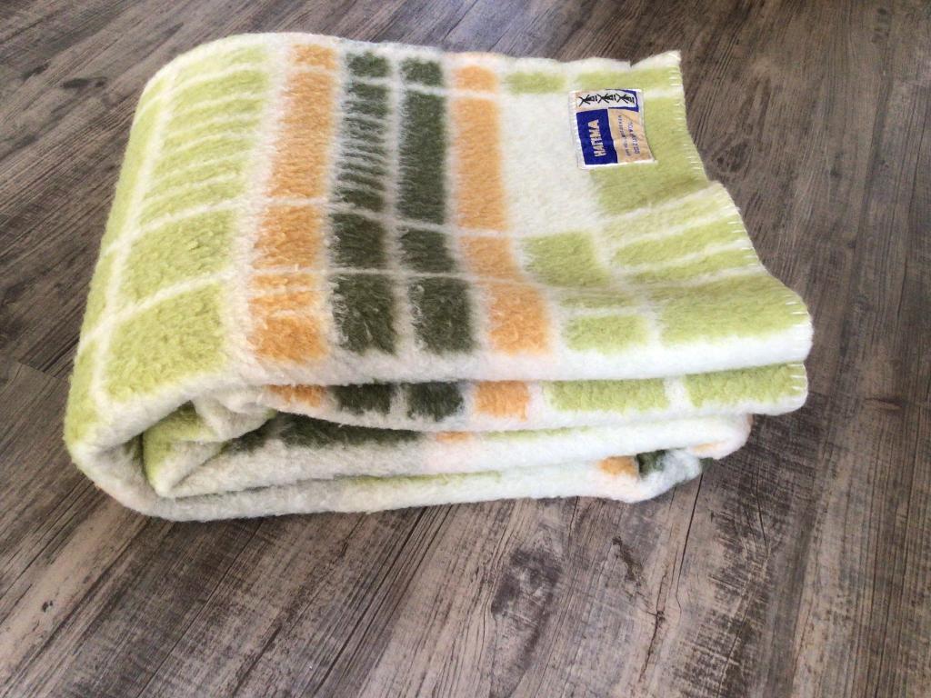 Zuiver wollen deken, Ophalen, Gebruikt