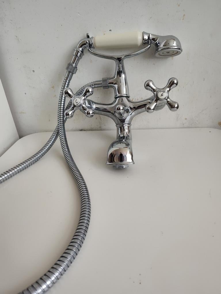 Klassieke Fima Carlo Frattini Olivia badmengkraan, Ophalen of Verzenden, Gebruikt, Chroom, Kraan