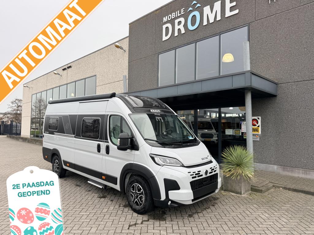 Sportief en compleet uitgevoerde Knaus Boxtime 630 ME, Caravans en Kamperen, Campers, Automaat, Luifel, Buscamper of Camperbus