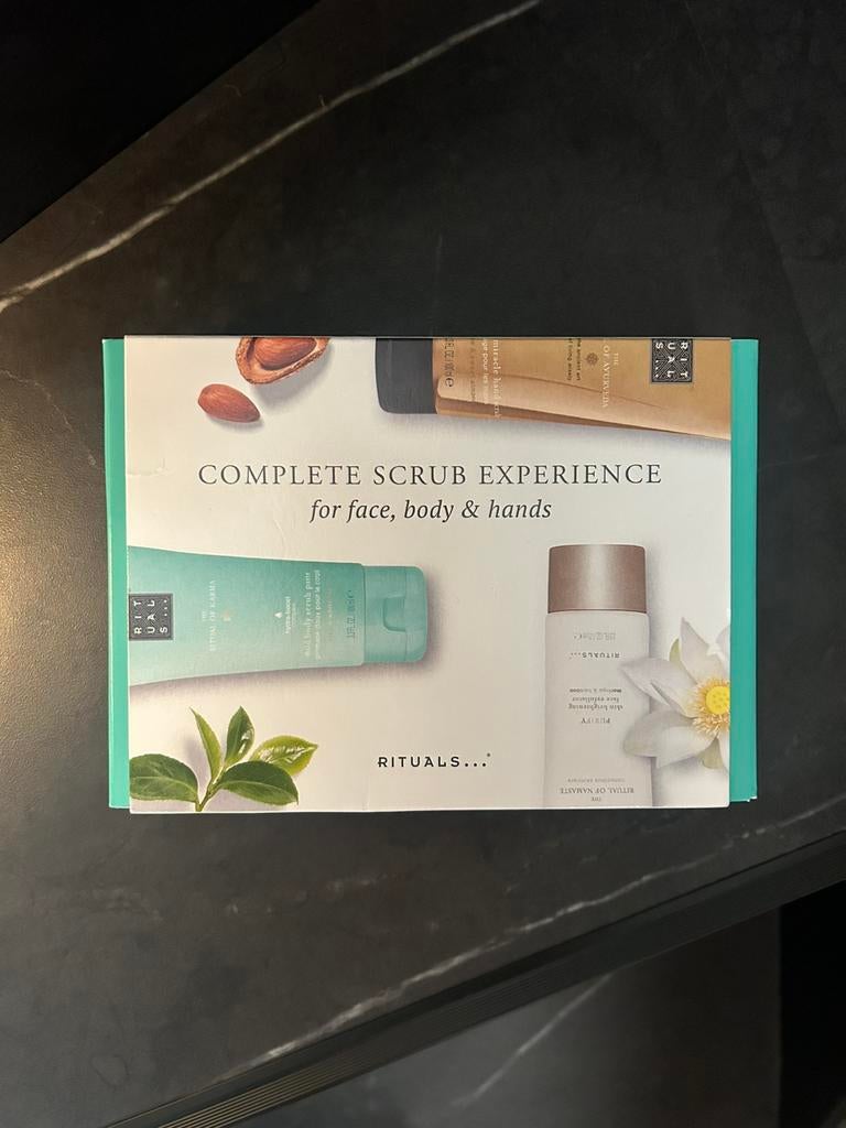 Rituals - set complete scrub experience, Sieraden, Tassen en Uiterlijk, Uiterlijk | Lichaamsverzorging, Ophalen of Verzenden, Zo goed als nieuw