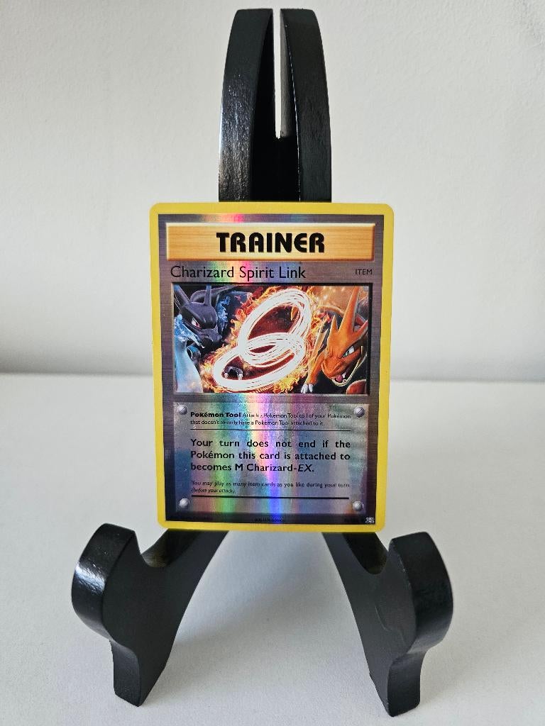 Charizard Spirit Link [Reverse holo] 75/108 | XY Evolutions, Ophalen of Verzenden, Zo goed als nieuw, Losse kaart, Foil