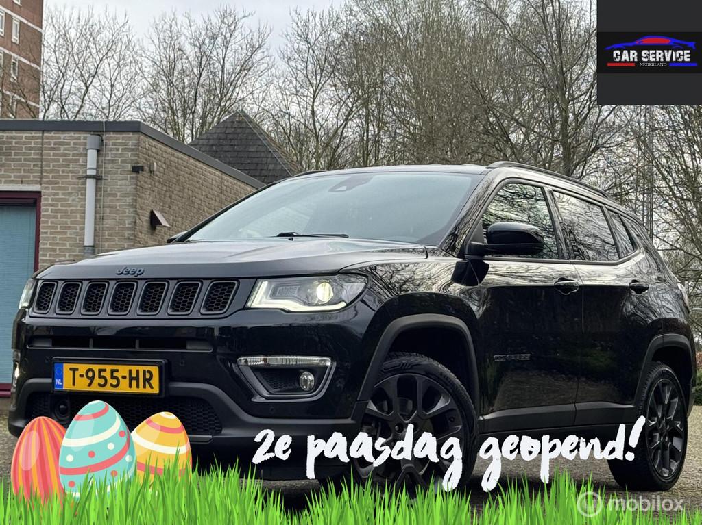Jeep Compass 4xe 240 Plug-in Hybrid Electric S/VOLLE OPTIES, Automaat, 4 cilinders, Zwart, Bedrijf
