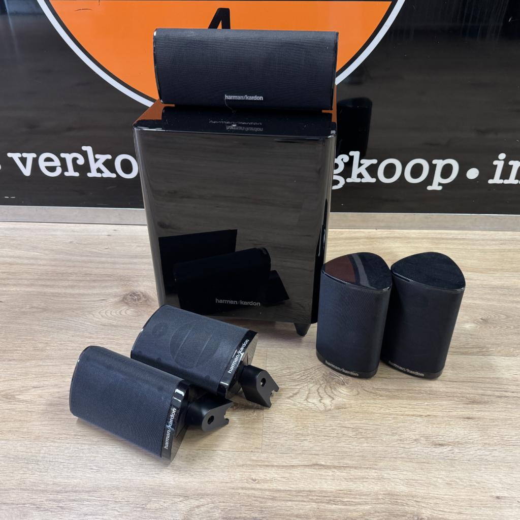 Harman Kardon HKTS Speakersysteem | Nette Staat, Harman Kardon, Zo goed als nieuw, Support@harmankardon.com, 400 Atlantic Street
Stamford, CT 06901
USA