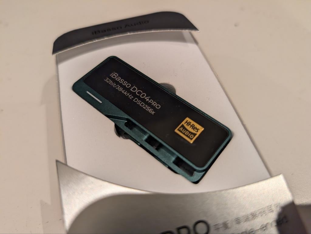 iBasso DC04PRO groen DAC, Ophalen of Verzenden, Zo goed als nieuw