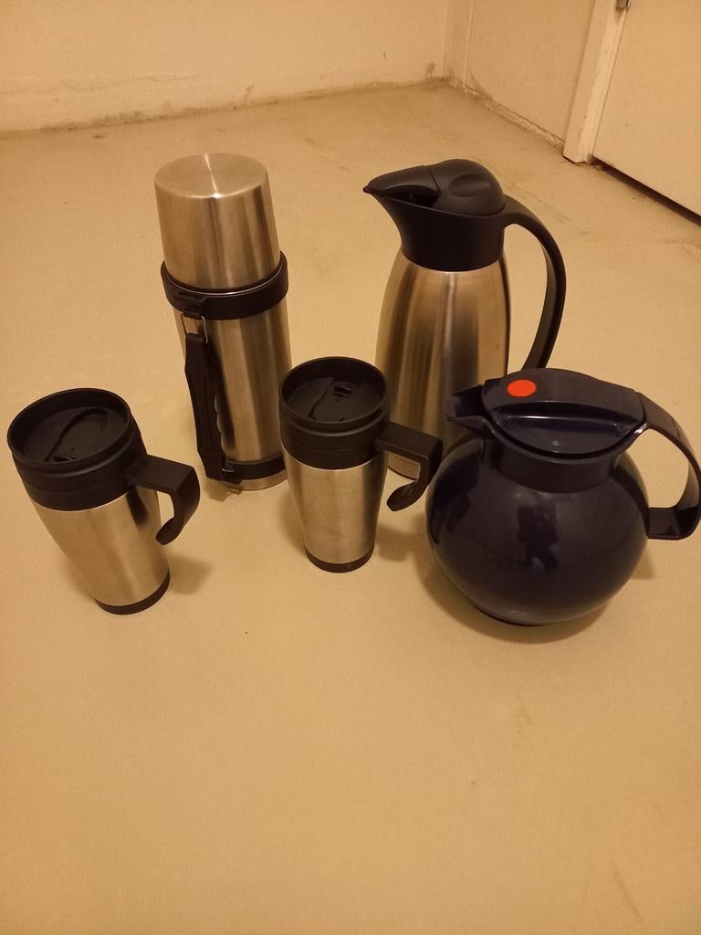 Thermoskannen., Ophalen of Verzenden, Zo goed als nieuw