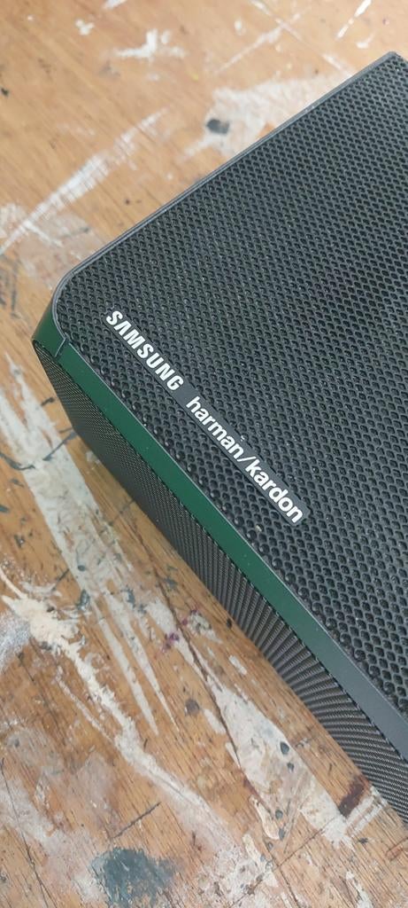 Samsung Harman/Kardon Soundbar met subwoofer en speakers, Ophalen of Verzenden, Met externe subwoofer, Zo goed als nieuw