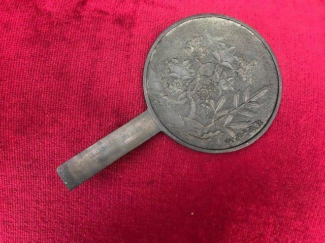 antieke Japanse bruidsspiegel, ca 1920, Antiek en Kunst, Ophalen of Verzenden