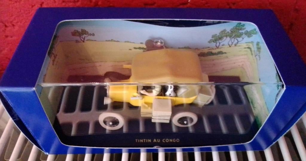 Kuifje auto in box CONGO FORD MODEL T * nieuw in doos, Ophalen of Verzenden, Kuifje, Nieuw, Beeldje of Figuurtje