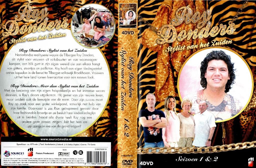Roy Donders, seizoen 1 & 2, Alle leeftijden, Ophalen of Verzenden, Zo goed als nieuw, Tv fictie