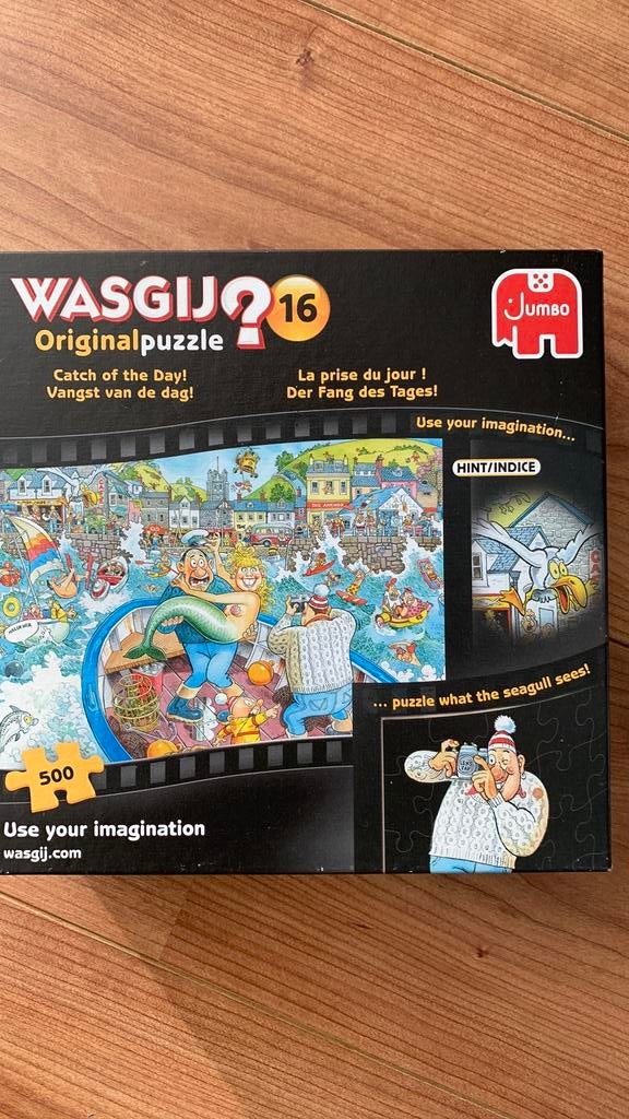 Wasgij, Ophalen of Verzenden, 500 t/m 1500 stukjes, Zo goed als nieuw