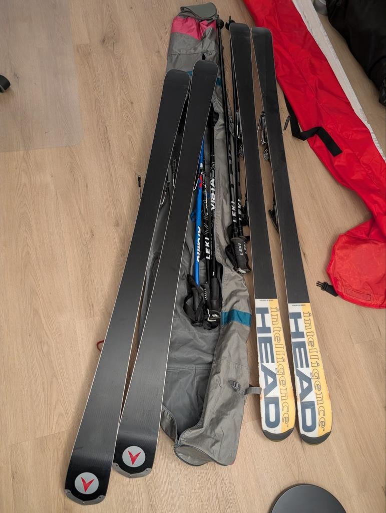 Complete ski set te koop, Ophalen