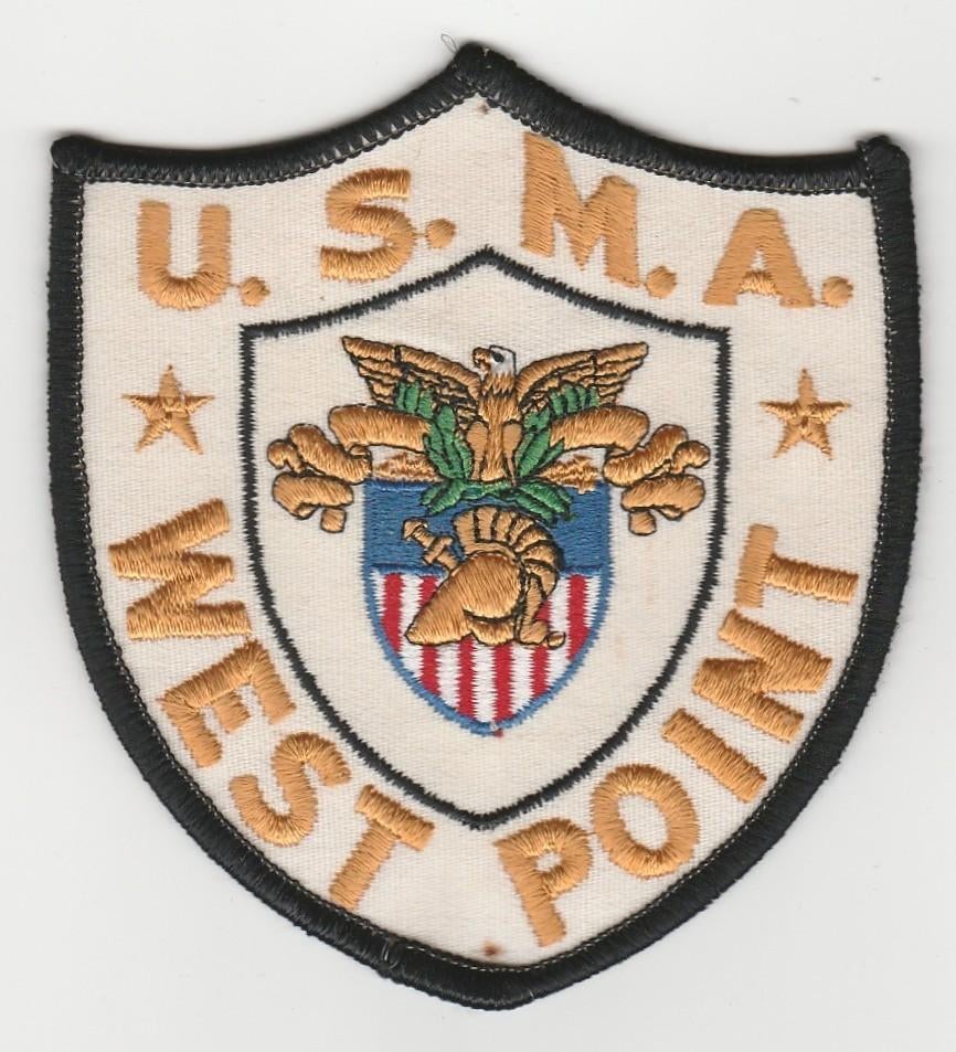 Embleem / patch US Military Academy West Point, Verzenden, Overige soorten, Amerika, Embleem of Badge