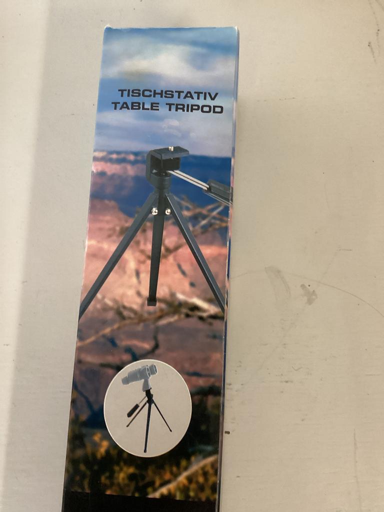 Tafelstatief voor camera, spotting scope of verrekijker, Ophalen, Nieuw, Minder dan 150 cm, Ministatief