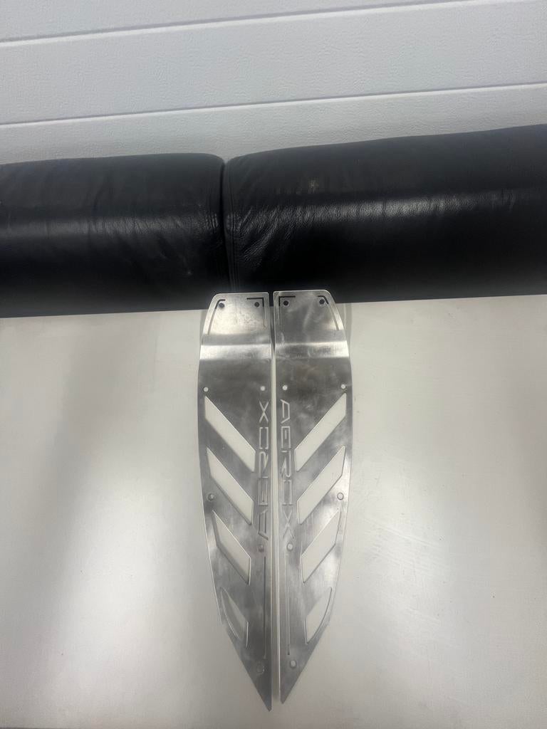 Yamaha Aerox treeplank platen RVS, Ophalen of Verzenden, Zo goed als nieuw, Kap, Yamaha