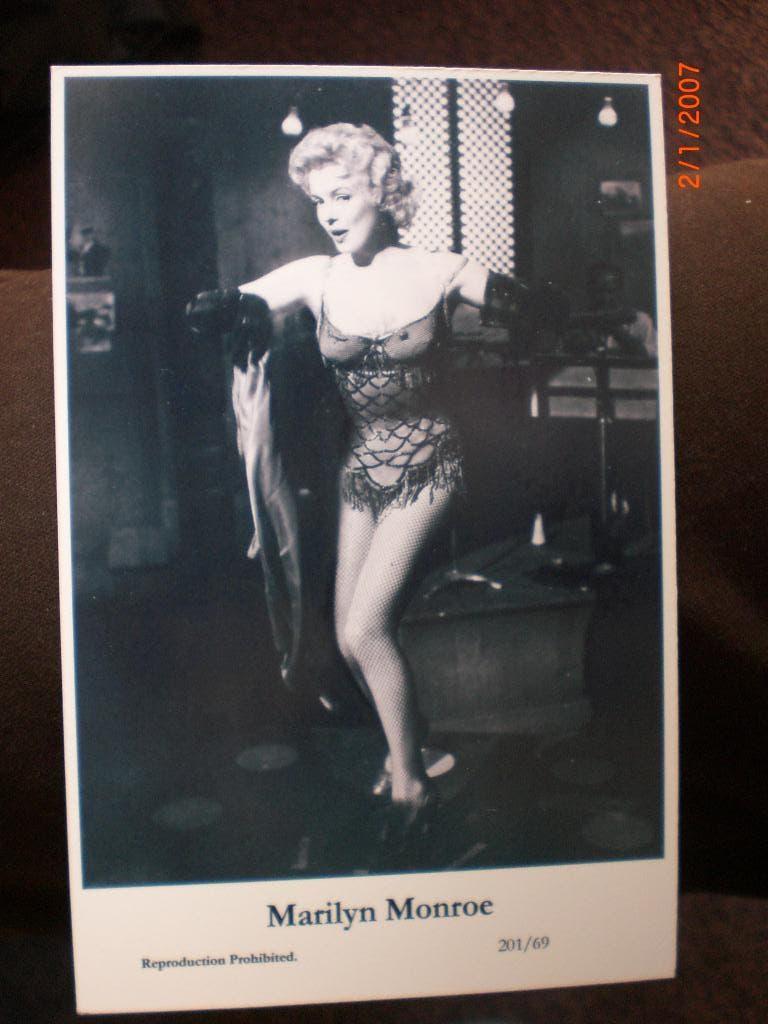 kaart Marilyn Monroe 5, Ophalen of Verzenden, 1980 tot heden, Ongelopen, Sterren en Beroemdheden