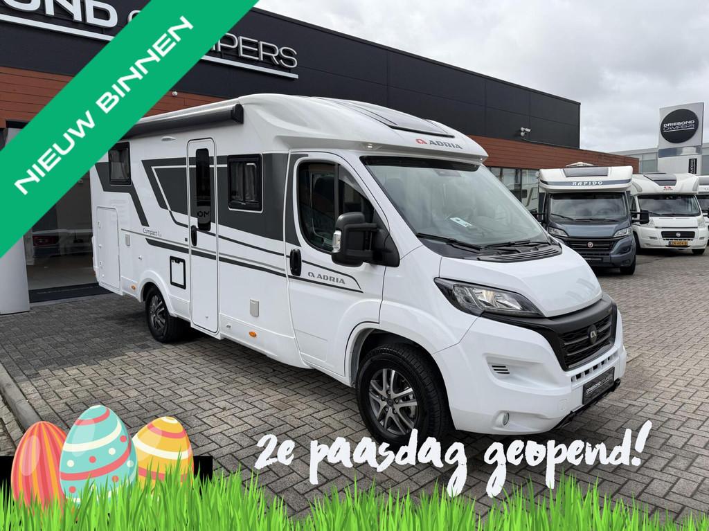 Adria Compact DL Plus 9T-Automaat Enkele Bedden Lithium Luch, Automaat, Airconditioning, Airbags, Bedrijf
