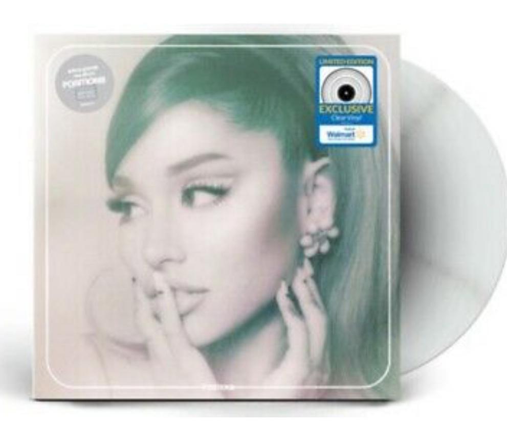 Ariana grande position walmart clear vinyl gesealed, Ophalen, Zo goed als nieuw, 12 inch