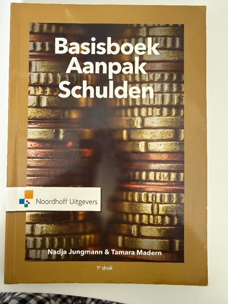 Schuldhulpverlening, Boeken, Studieboeken en Cursussen, Gelezen, HBO, Ophalen of Verzenden, Nadia Jungmann