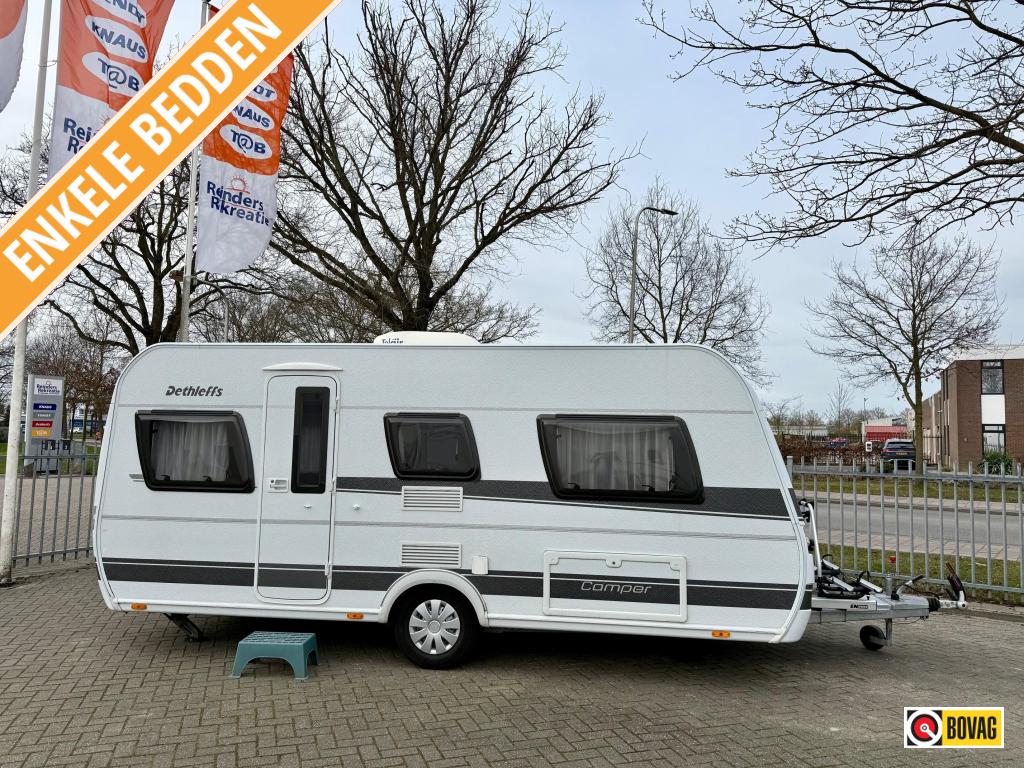 Dethleffs Camper 470 ER, Caravans en Kamperen, Caravans, Standaardzit, Bedrijf, Dethleffs, Overige typen
