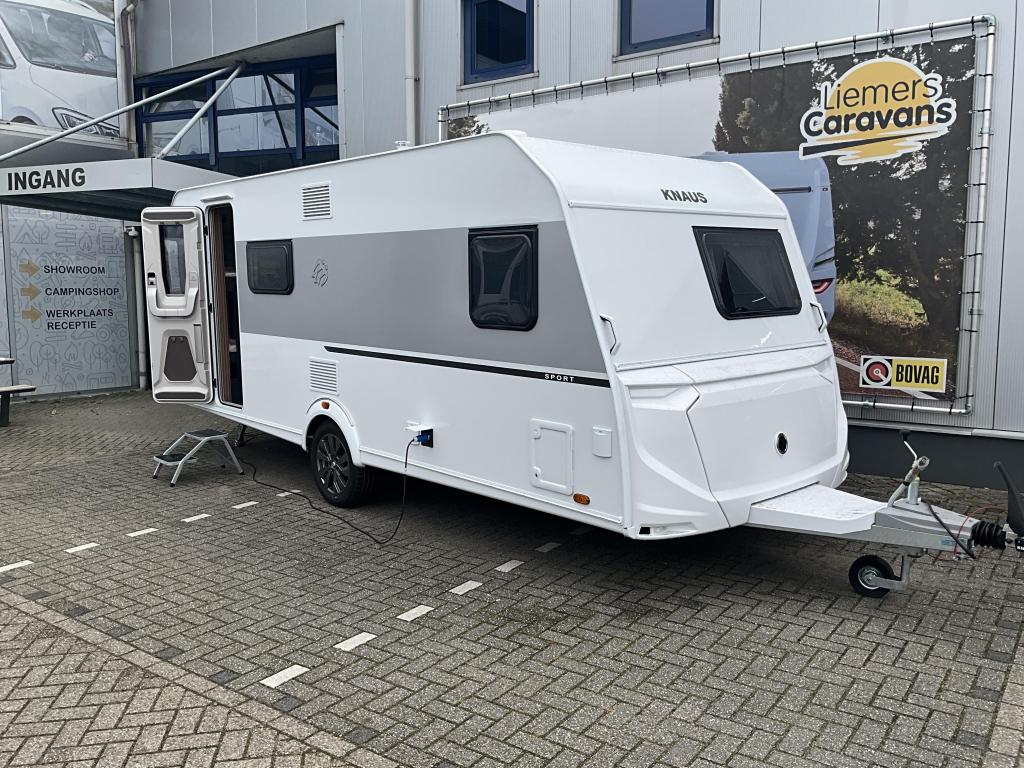 Knaus Sport 540 FDK STAPELBED-NIEUW MODEL, Overige typen, Bedrijf, Treinzit, Schokbreker