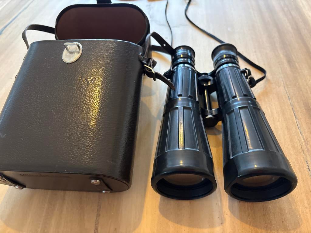 Zeiss Dialyt 8x56 Verrekijker met Hoes, Ophalen, Gebruikt, Dakkant (recht), 8 tot 12x