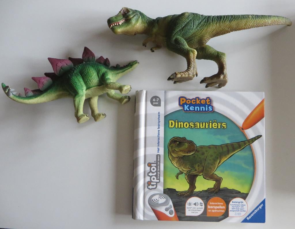 Tip - toi 2 Dinosaurssen met boek, Kinderen en Baby's, Speelgoed | Educatief en Creatief, Ophalen, Zo goed als nieuw, Taal en Lezen