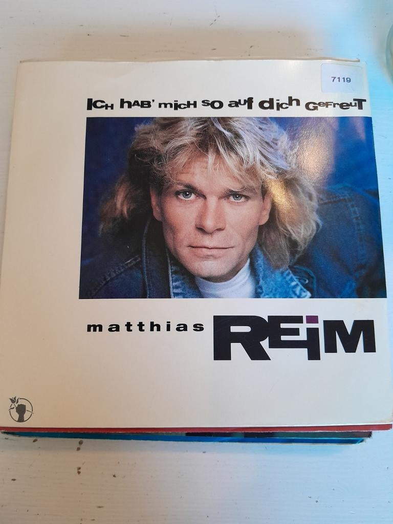 Matthias reim 7 inch ich hab mich so auf dich gefreut, Cd's en Dvd's, Vinyl Singles, Ophalen of Verzenden, Zo goed als nieuw, Pop