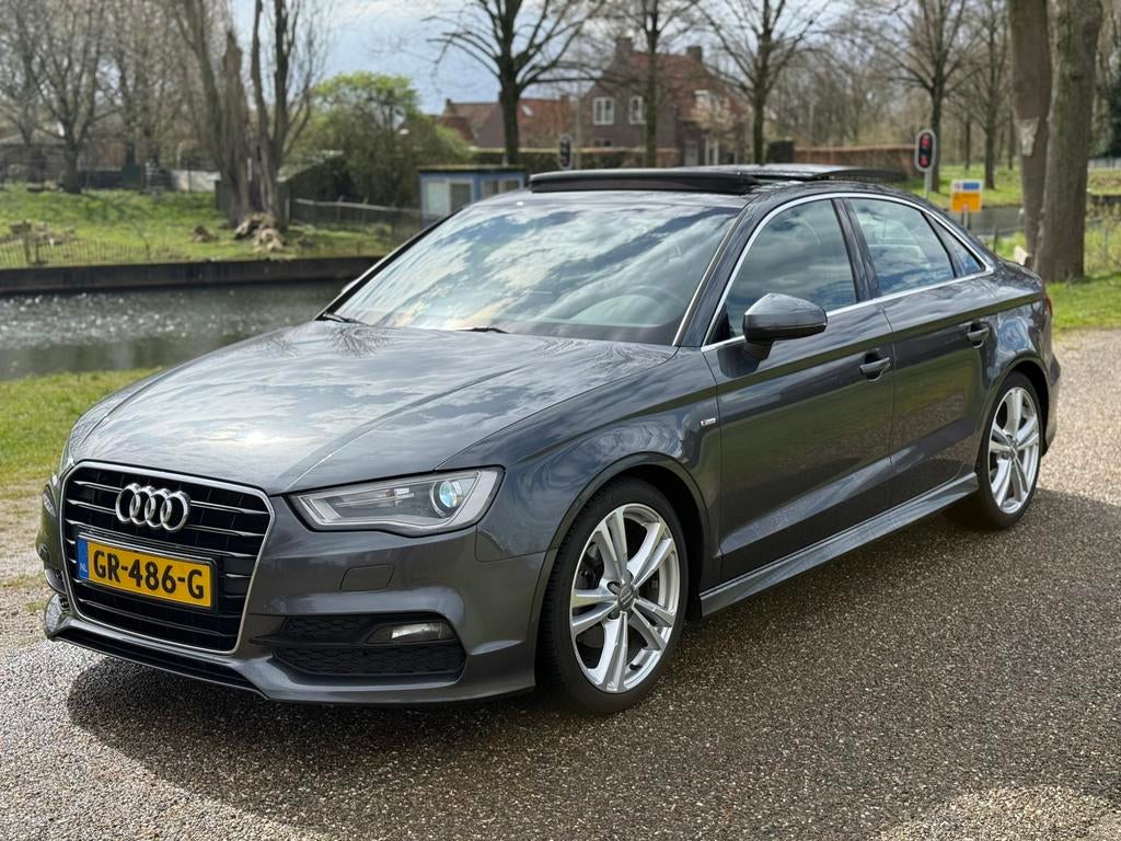 Audi A3 1.4TFSI 110KW COD Sedan S-tr 2015 Grijs, Auto's, 1225 kg, 4 cilinders, Origineel Nederlands, 22 km/l