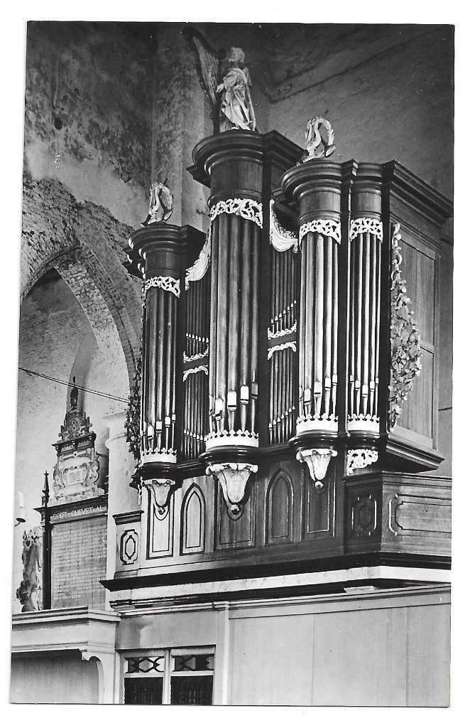 AK Geertruidenberg - Orgel N.H. Kerk, Verzenden, 1960 tot 1980, Ongelopen, Noord-Brabant