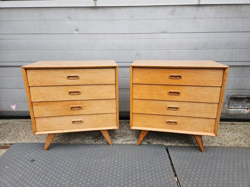 Retro Vintage Ladekastje / Dressoirtje Jaren '60, Antiek en Kunst, Ophalen