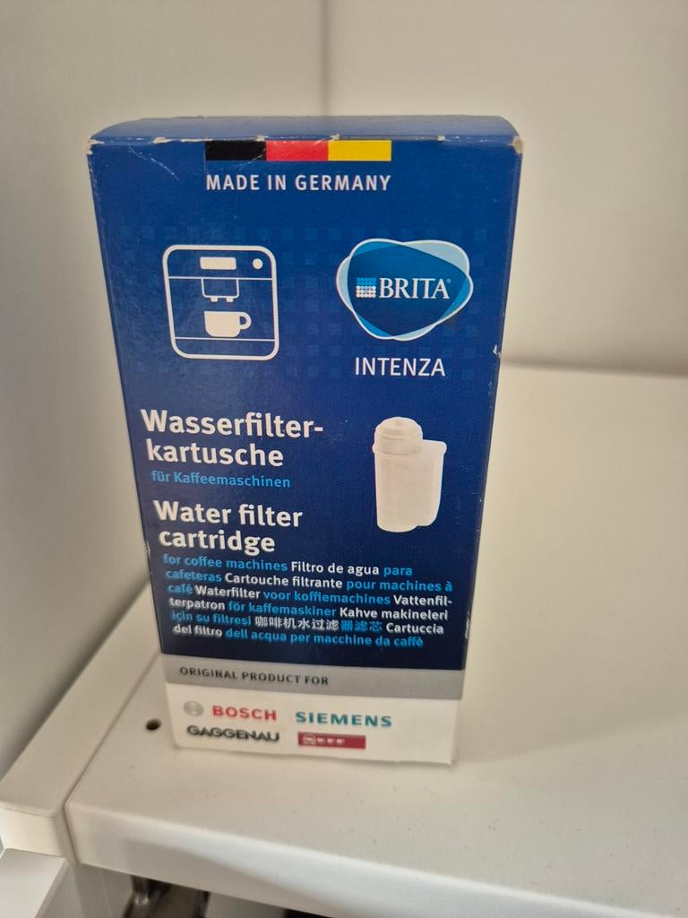 Brita Intenza Waterfilter voor Siemens EQ9 Koffiemachine, Ophalen of Verzenden, Nieuw