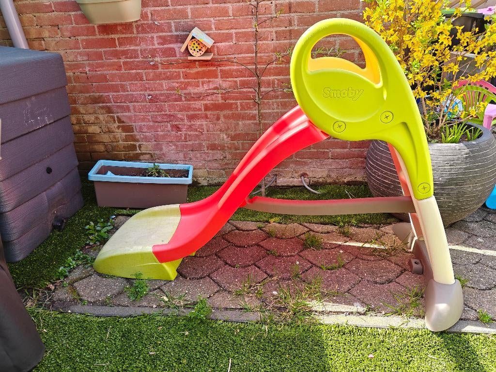 Smoby glijbaan, Kinderen en Baby's, Speelgoed | Buiten | Speeltoestellen, Ophalen, Gebruikt, Glijbaan