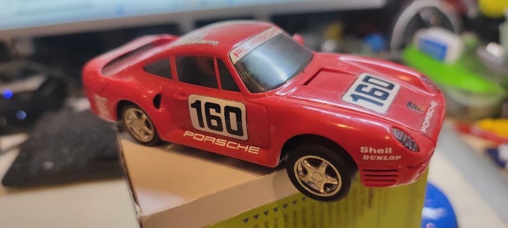 scalextric porsche 959, Ophalen of Verzenden, Zo goed als nieuw, Elektrisch, Overige merken