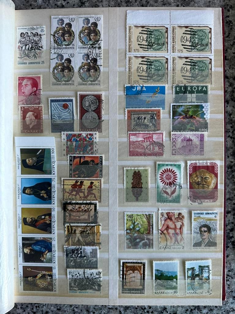 Album Griekenland, Verzenden, Buitenland