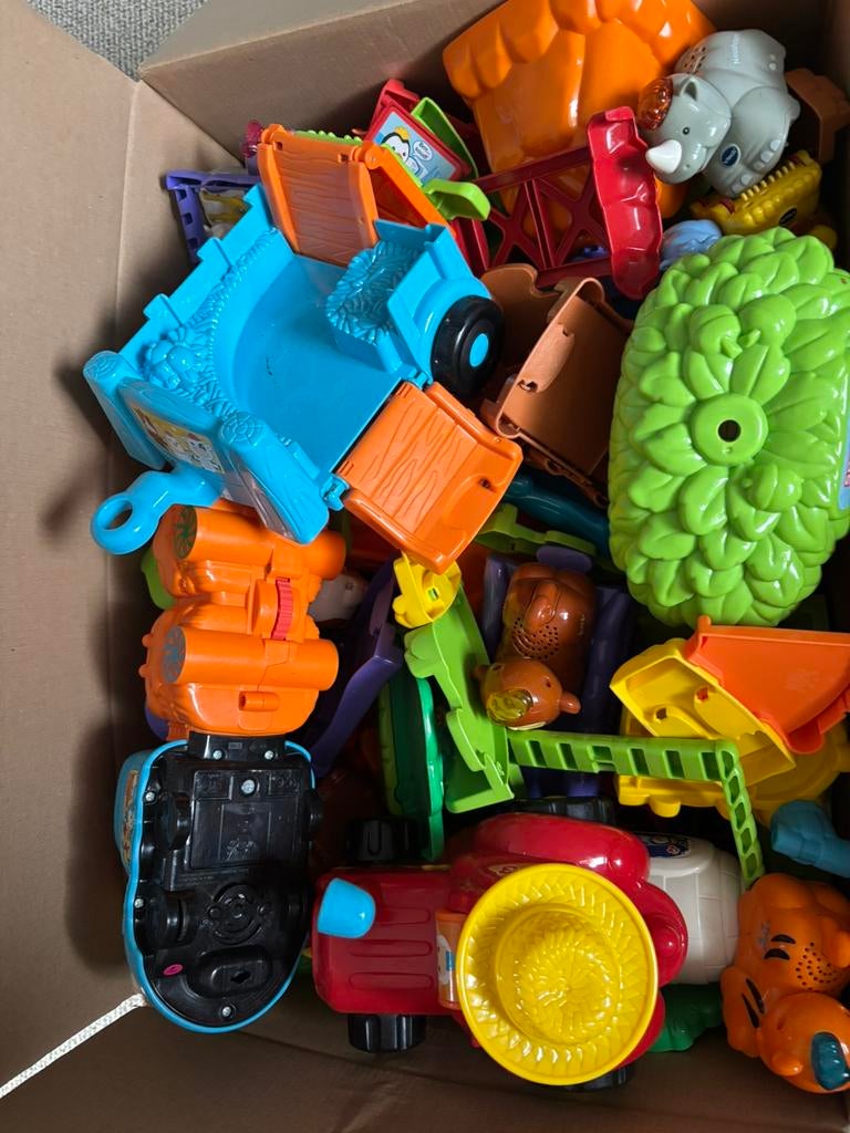 VTech Zoef Zoef 5 sets + extra dieren, Ophalen, Zo goed als nieuw, 6 maanden tot 2 jaar