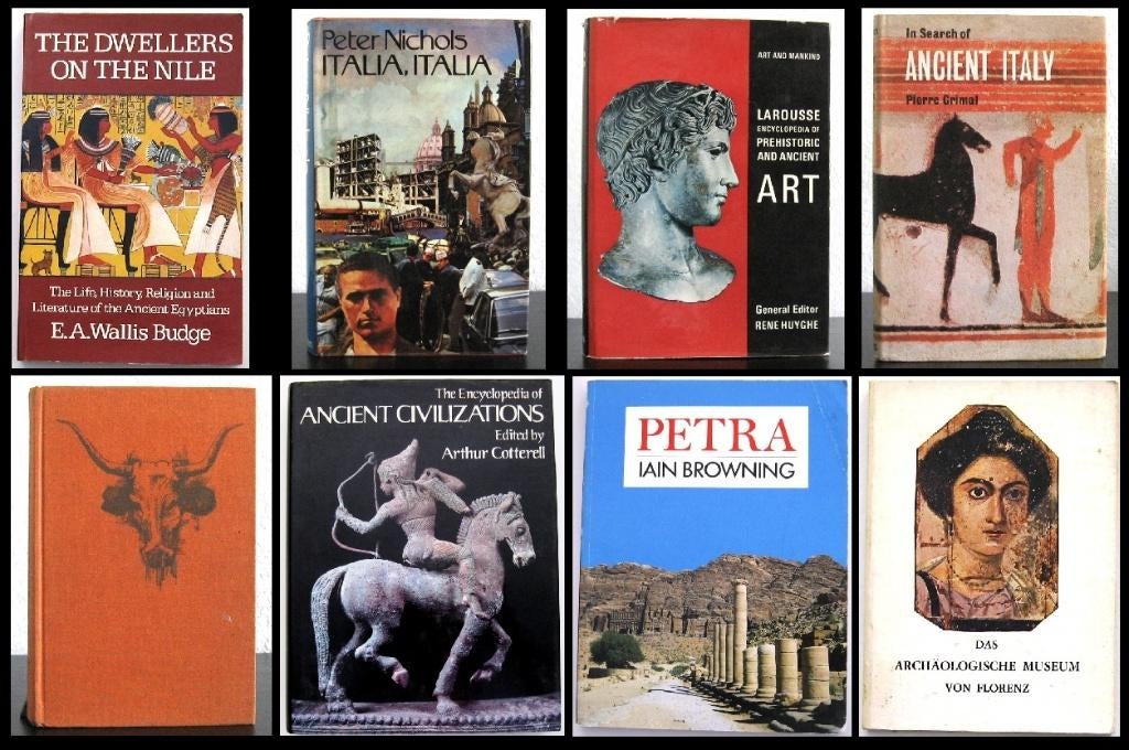 [Italië Oudheid] 8 boeken o.a. In search of ancient Italy, Ophalen of Verzenden, 14e eeuw of eerder, Gelezen, Europa