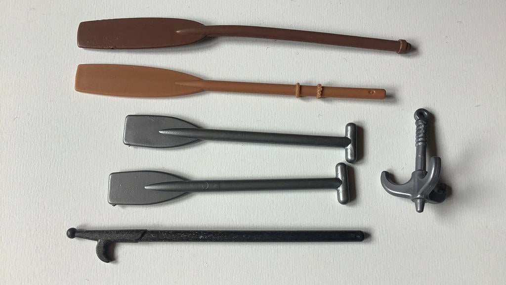 Playmobil peddels roeiboot anker boot, Kinderen en Baby's, Speelgoed | Playmobil, Ophalen, Gebruikt, Los playmobil